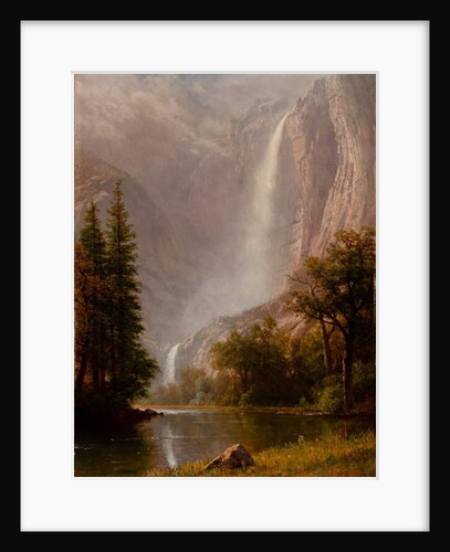 Yosemite Falls, c.1865-70 by Albert Bierstadt