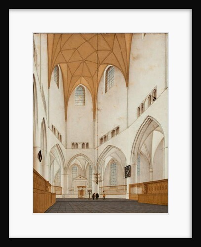 Interior of the Choir of St. Bavo's Church at Haarlem, 1660 by Pieter Jansz Saenredam