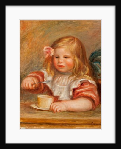Coco Eating his Soup by Pierre Auguste Renoir