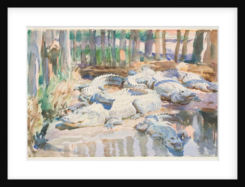 Muddy Alligators, 1917 by John Singer Sargent