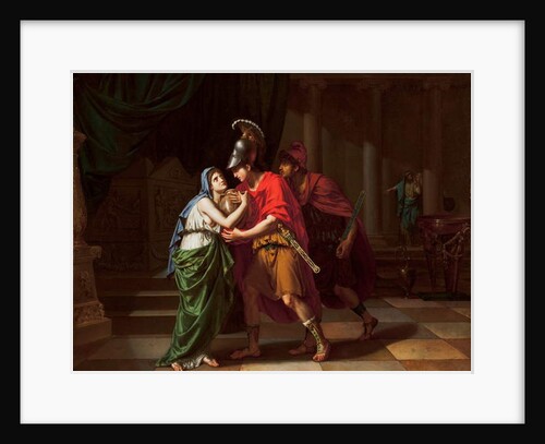 Electra Receiving the Ashes of her Brother, Orestes, 1826-27 by Jean Baptiste Joseph Wicar