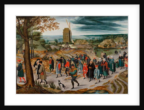 The Marriage Procession by Pieter the Younger Brueghel