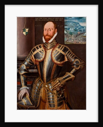 John Farnham, Gentlemen-Pensioner to Elizabeth I by or Muelen Steven van der Meulen