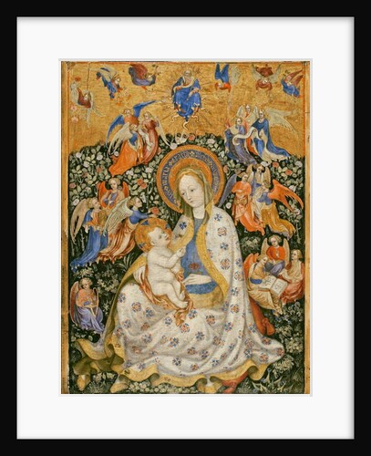 The Virgin and Child with Angels, c.1430 by Stefano da (attr.to) Verona