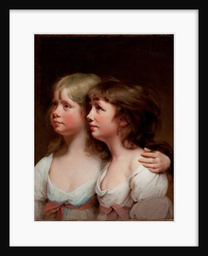 Portrait of Sarah and Ann Haden by Joseph Wright of Derby