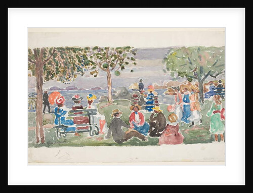 Gloucester Park by Maurice Brazil Prendergast