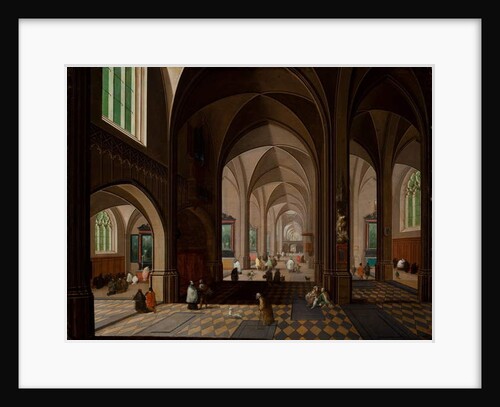 Church Interior by Pieter & Francken Frans Neeffs