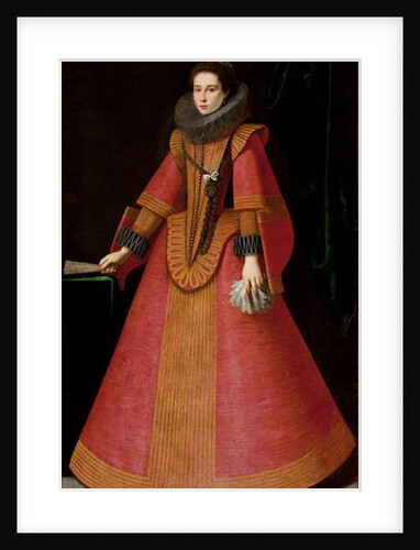 Portrait of a Young Noblewoman by School Spanish