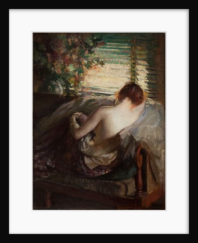 The Venetian Blind by Edmund Charles Tarbell