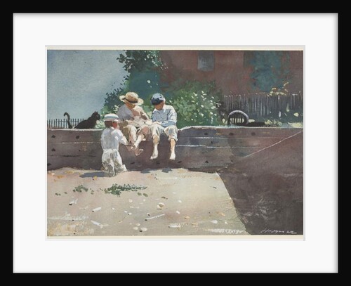 Boys and Kitten, 1873 by Winslow Homer