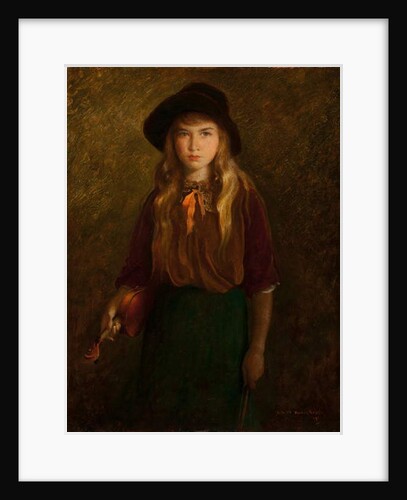 The Young Violinist by George de Forest Brush or Brusch