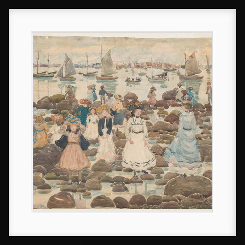 Low Tide, Beachmont, c.1902 by Maurice Brazil Prendergast