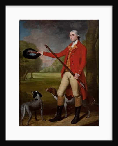 Portrait of a Man With Gun by Ralph Earl or Earle