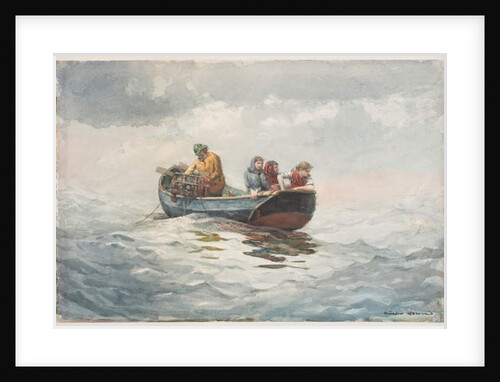 Crab Fishing by Winslow Homer