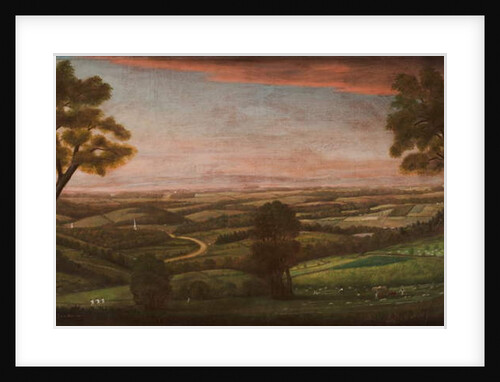 Looking East from Denny Hill, 1800 by Ralph Earl or Earle