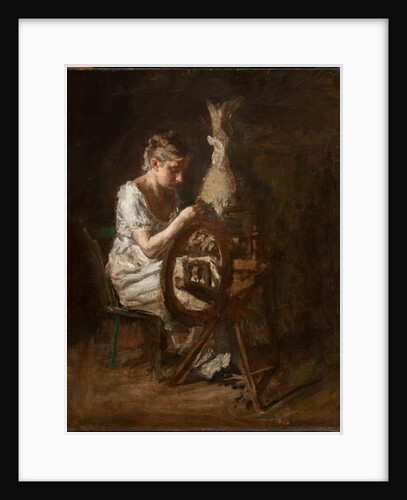 The Spinner by Thomas Cowperthwait Eakins