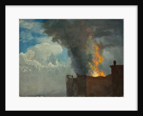 The Conflagration by Albert Bierstadt