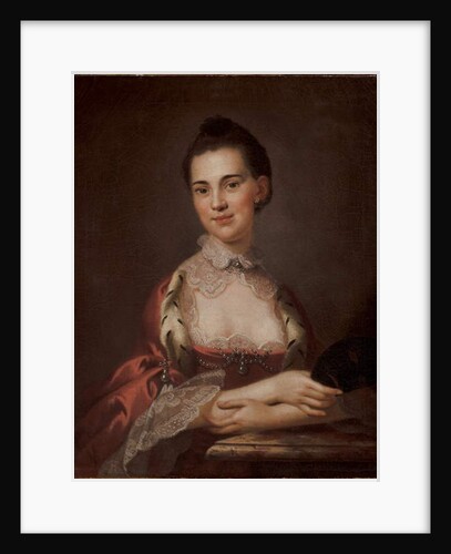 Portrait of Anne Gibbes, Mrs Edward Thomas, 1767 by John Wollaston