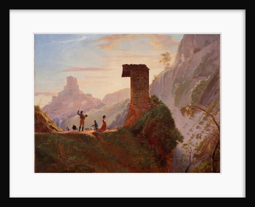 Chapel of the Virgin at Subiaco by Samuel Finley Breese Morse