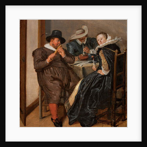 Merry Company with Flutist by Dirck Hals