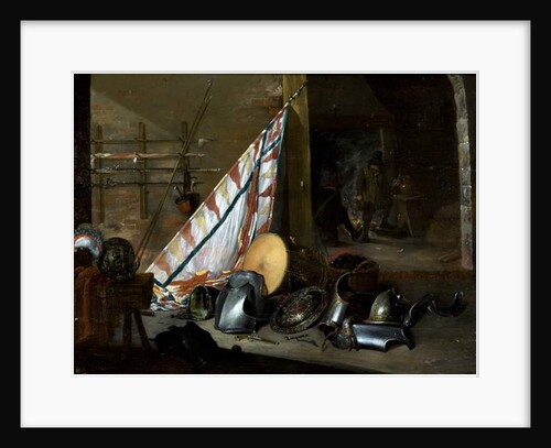 Interior of an Armory, 1649 by David the Younger (style of) Teniers