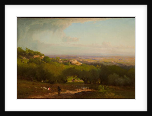 The Alban Hills, 1873 by George Snr. Inness