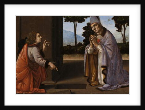 A Miracle of Saint Donato of Arezzo, c.1479-85 by Lorenzo di Credi