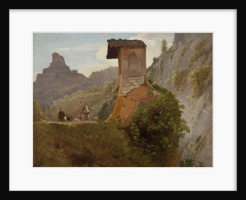 Sketch for the Chapel of the Virgin at Subiaco, 1830 by Samuel Finley Breese Morse