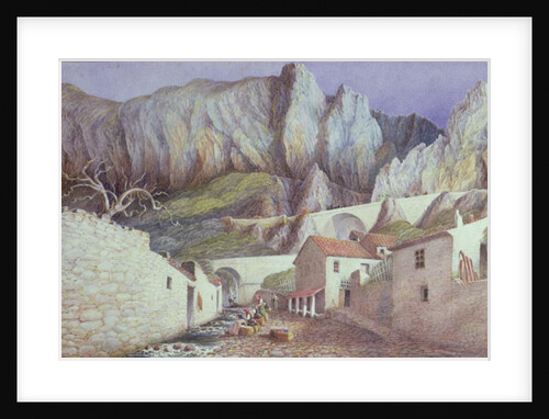 The Gorge at Menton, 1882 by S. Holden