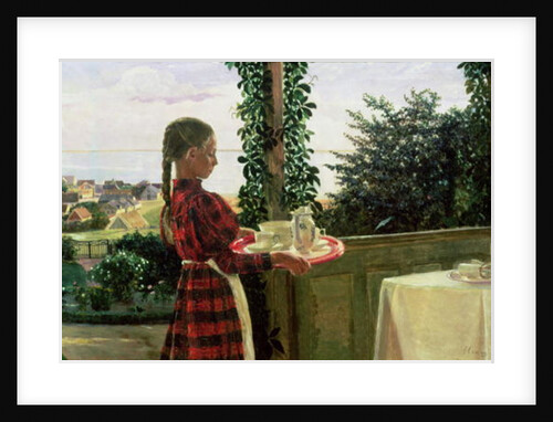 Teatime on the Verandah, 1899 by Henriette Elisabeth Koster Panduro