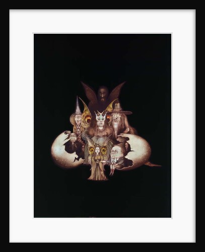 Other World Characters Emerging from Egg or The Birth of Fairyland by Wayne Anderson