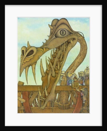 Creation of a Dragon, 1983 by Wayne Anderson