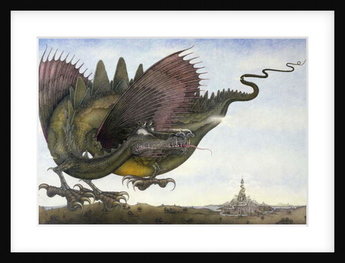 Dragon in Flight, 1979 by Wayne Anderson