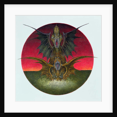 Mating Dragons, 1979 by Wayne Anderson