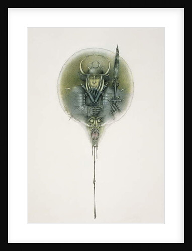 The Hero with the Sword, 1979 by Wayne Anderson