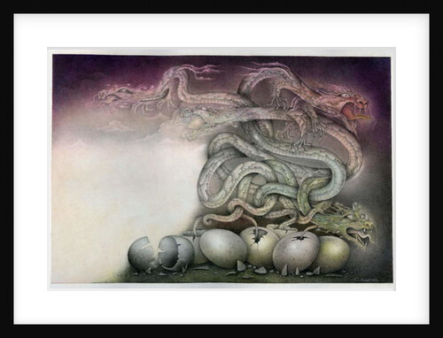 Dragon Birth, 1993, Mixed Media by Wayne Anderson