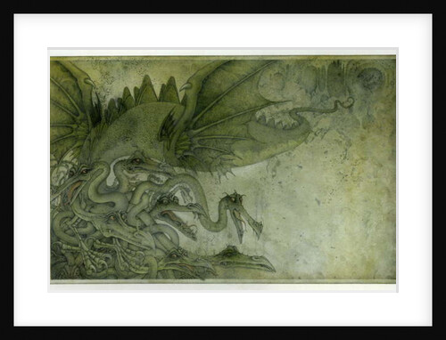 Hundred Headed Typhon, 1985, Mixed Media by Wayne Anderson
