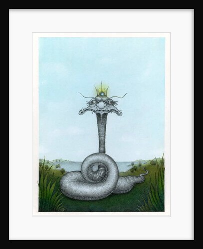The Snake King, 1982 by Wayne Anderson