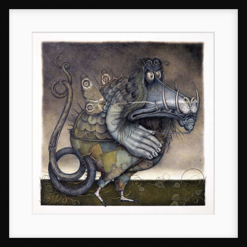 Megalump Stomped Off, 1979 by Wayne Anderson