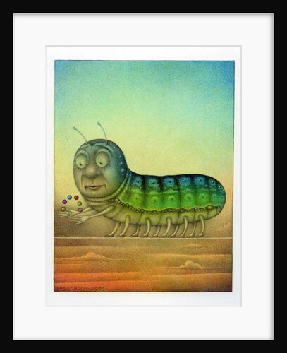 Juggling Caterpillar, 2003 by Wayne Anderson