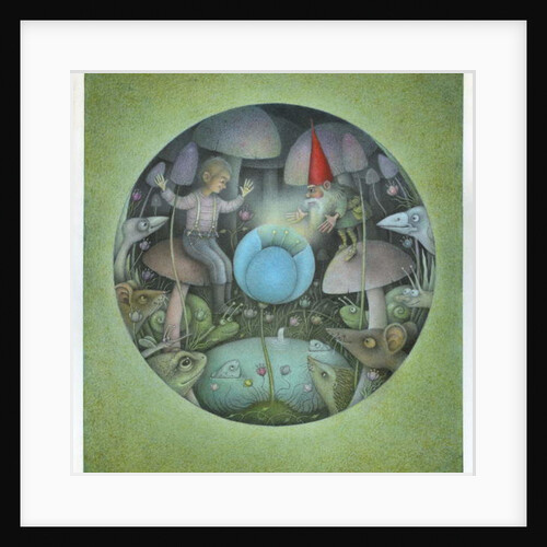 The Blue Flower by Wayne Anderson