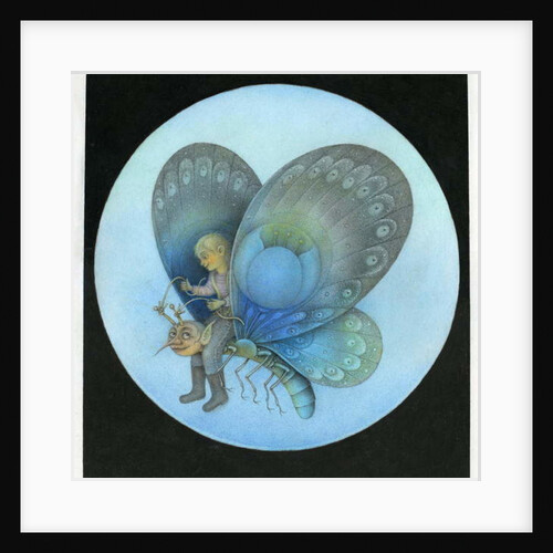The Blue Butterfly by Wayne Anderson