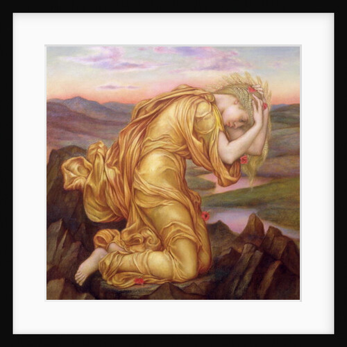Demeter Mourning for Persephone, 1906 by Evelyn De Morgan