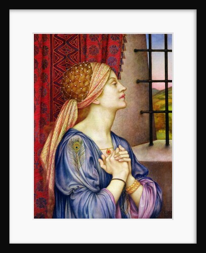 The Prisoner, 1907-08 by Evelyn De Morgan
