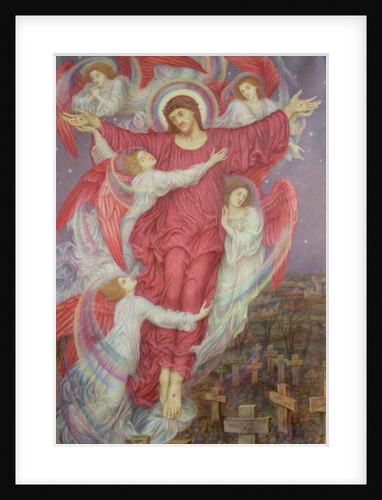 The Red Cross, c.1916 by Evelyn De Morgan