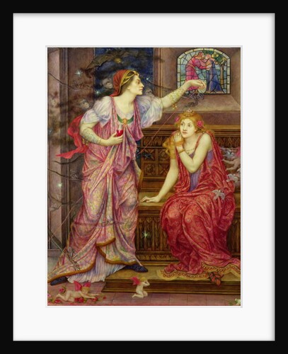 Queen Eleanor and Fair Rosamund, c.1901-1902 by Evelyn De Morgan