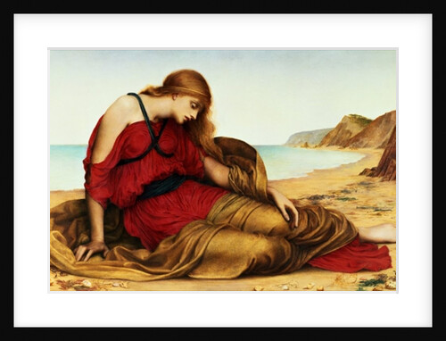Ariadne in Naxos, 1877 by Evelyn De Morgan