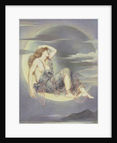 Luna, 1885 by Evelyn De Morgan