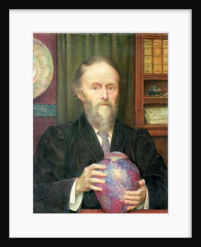 Portrait of William de Morgan 1909 by Evelyn De Morgan