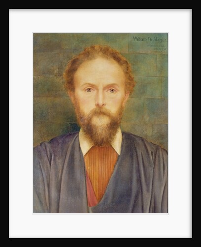 Portrait of William de Morgan, 1893 by Evelyn De Morgan